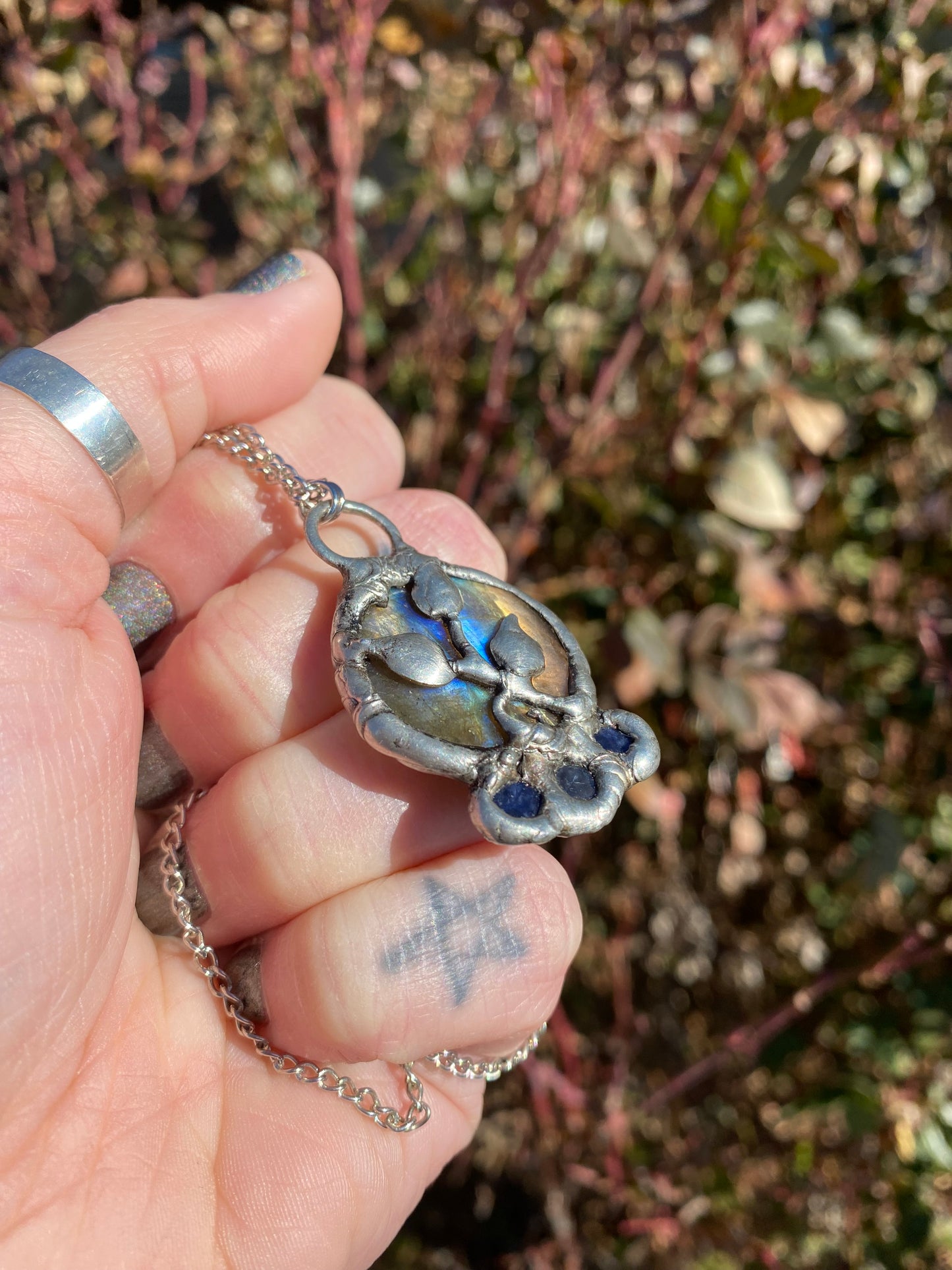 Forest Fairy Labradorite Pendant