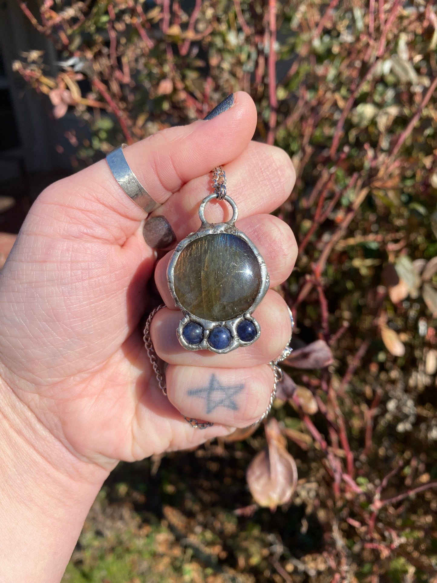 Forest Fairy Labradorite Pendant
