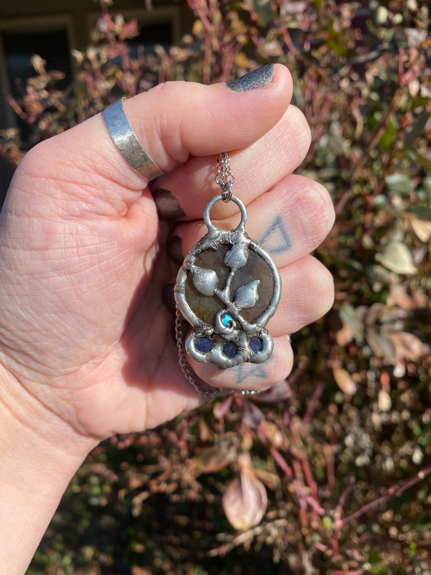Forest Fairy Labradorite Pendant