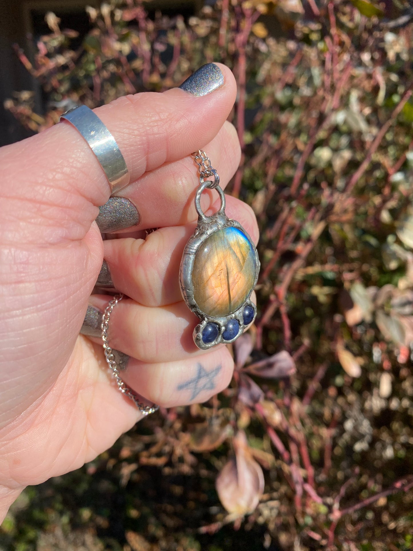Forest Fairy Labradorite Pendant