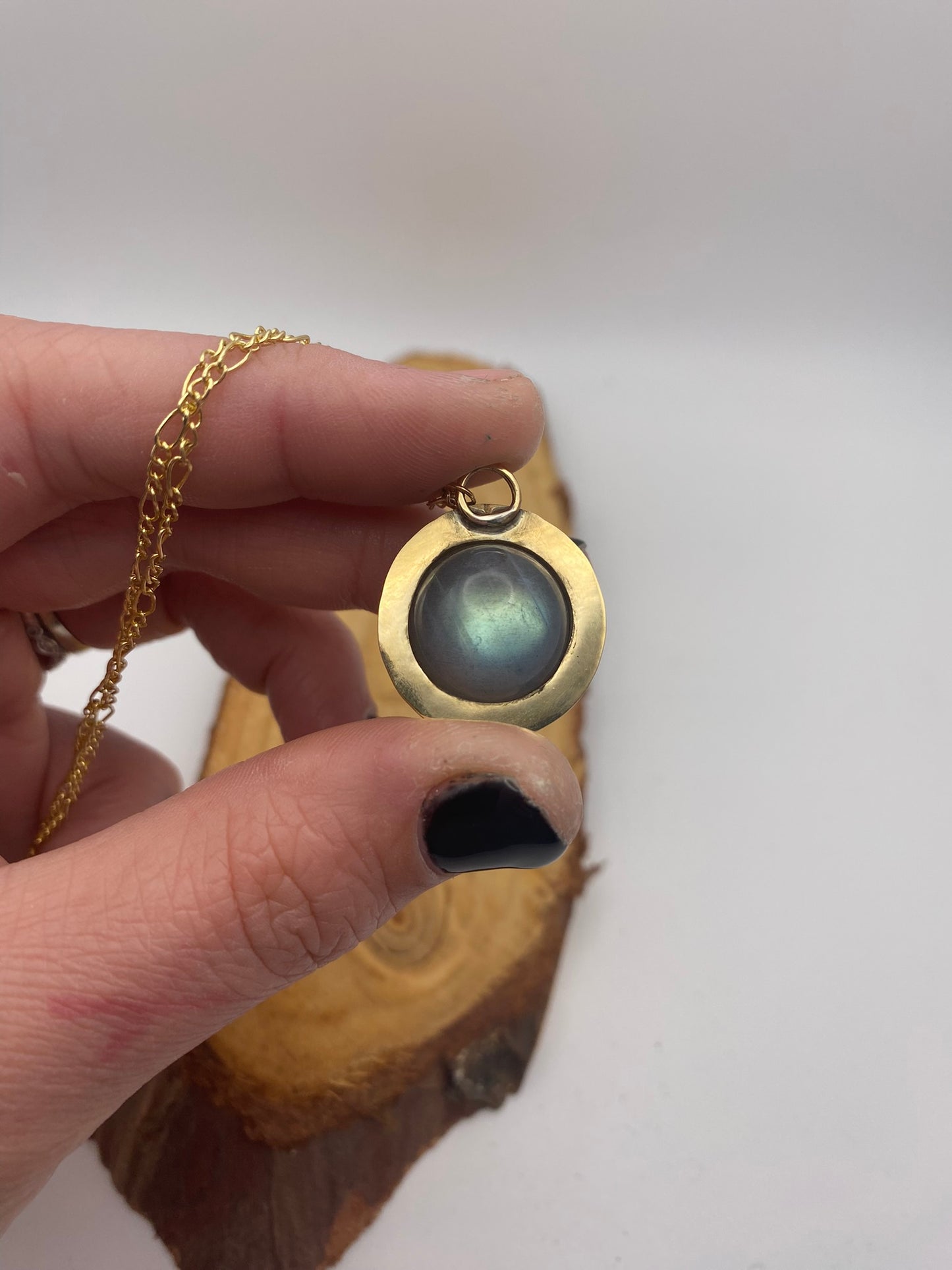 Mini-Sphere Crystal Fidget Spinner Pendant