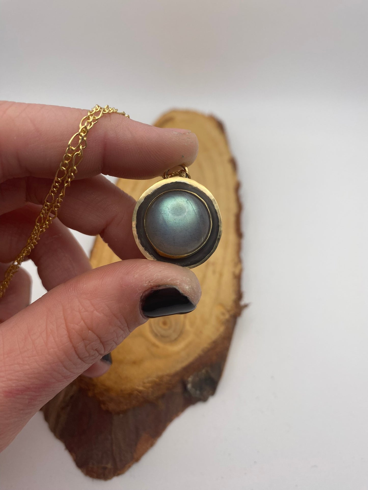 Mini-Sphere Crystal Fidget Spinner Pendant