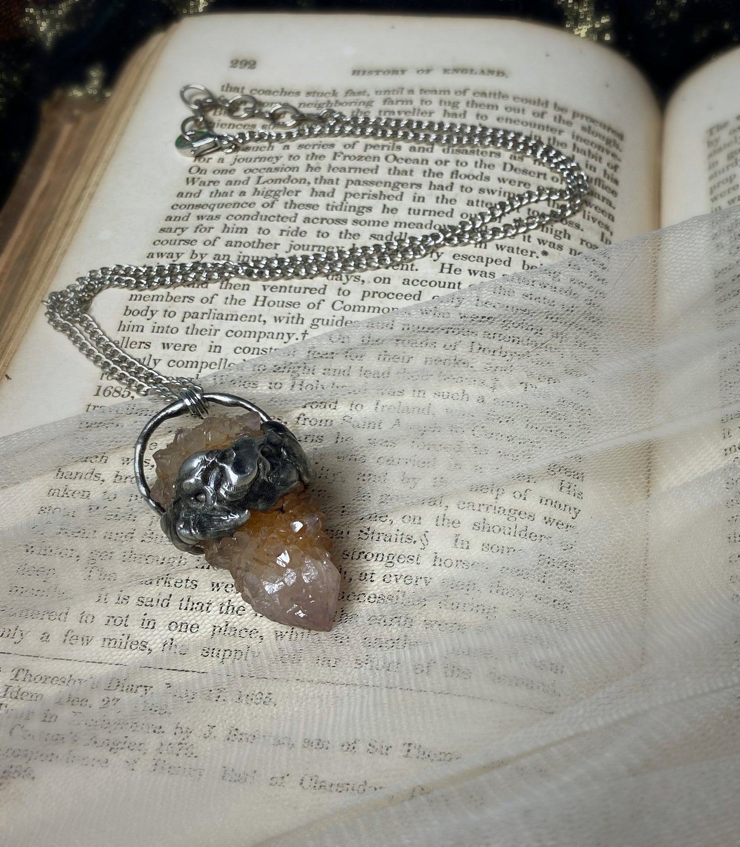 Rustic Spirit Quartz Pendant