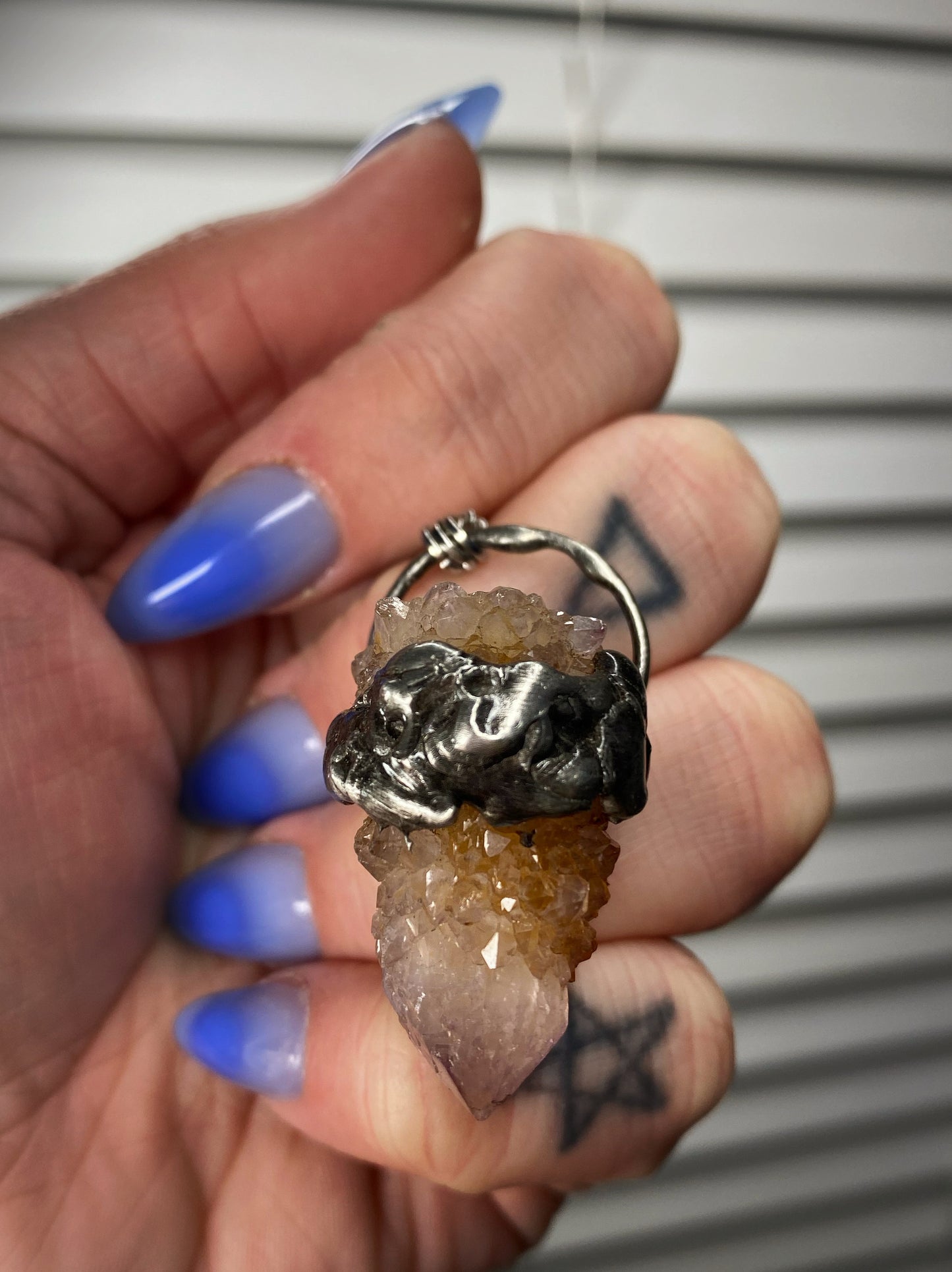 Rustic Spirit Quartz Pendant