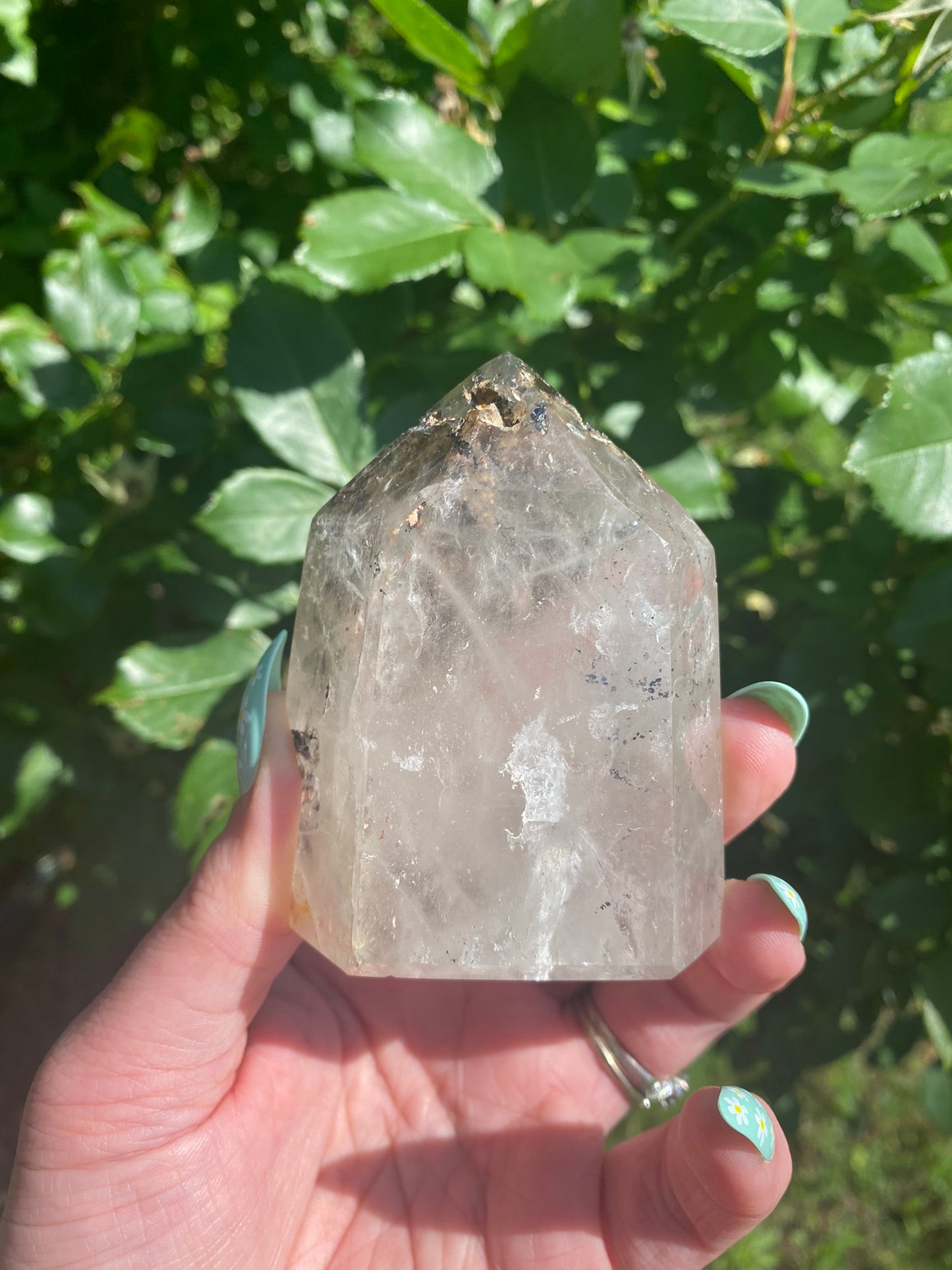 Polished Smoky Quartz Point