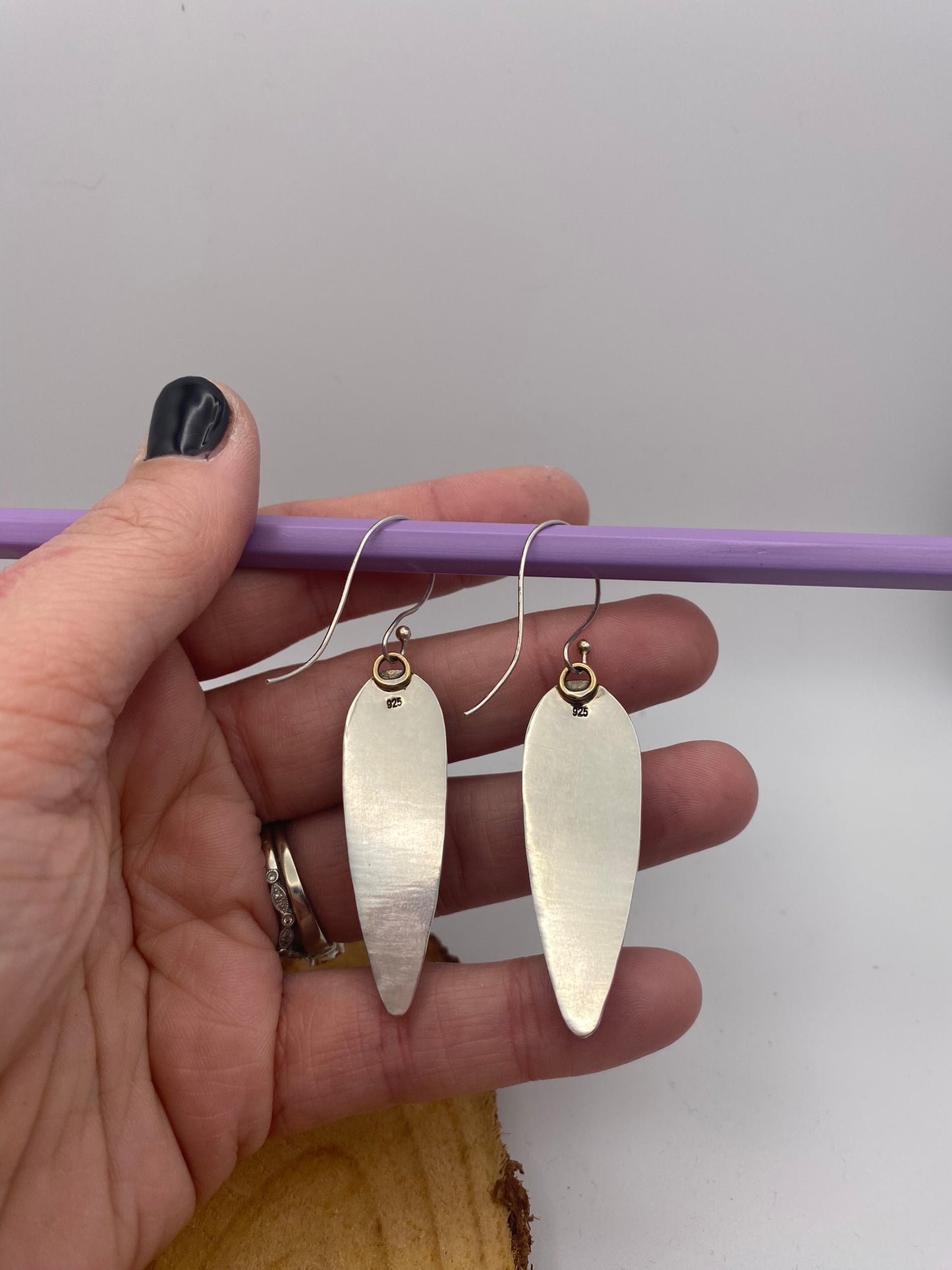 Claws Out Polychrome Jasper + Sterling Silver Earrings